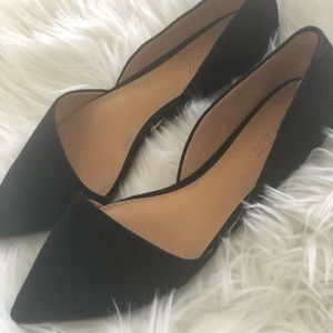 J. Crew black Flats